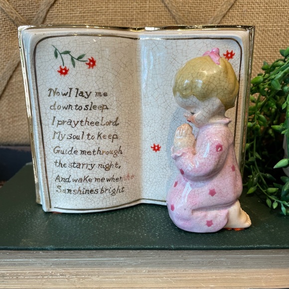 Vintage bedtime prayer vase - Picture 6 of 15